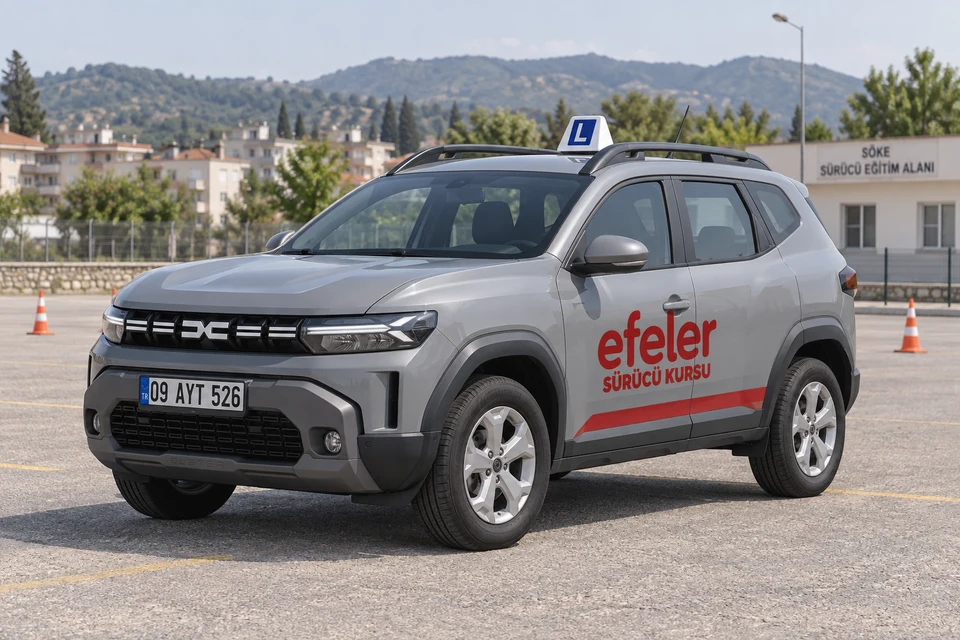 Efeler logolu Dacia Duster 2025